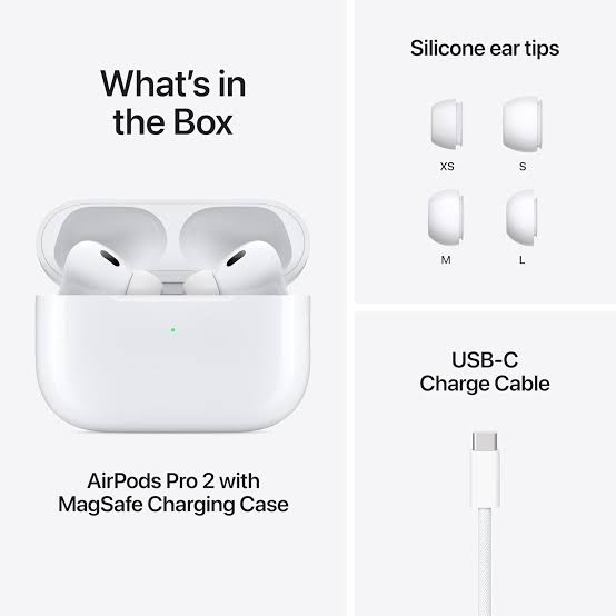 Pro Wireless Earbuds with ANC and USB-C Charging Case (2nd Gen Style)